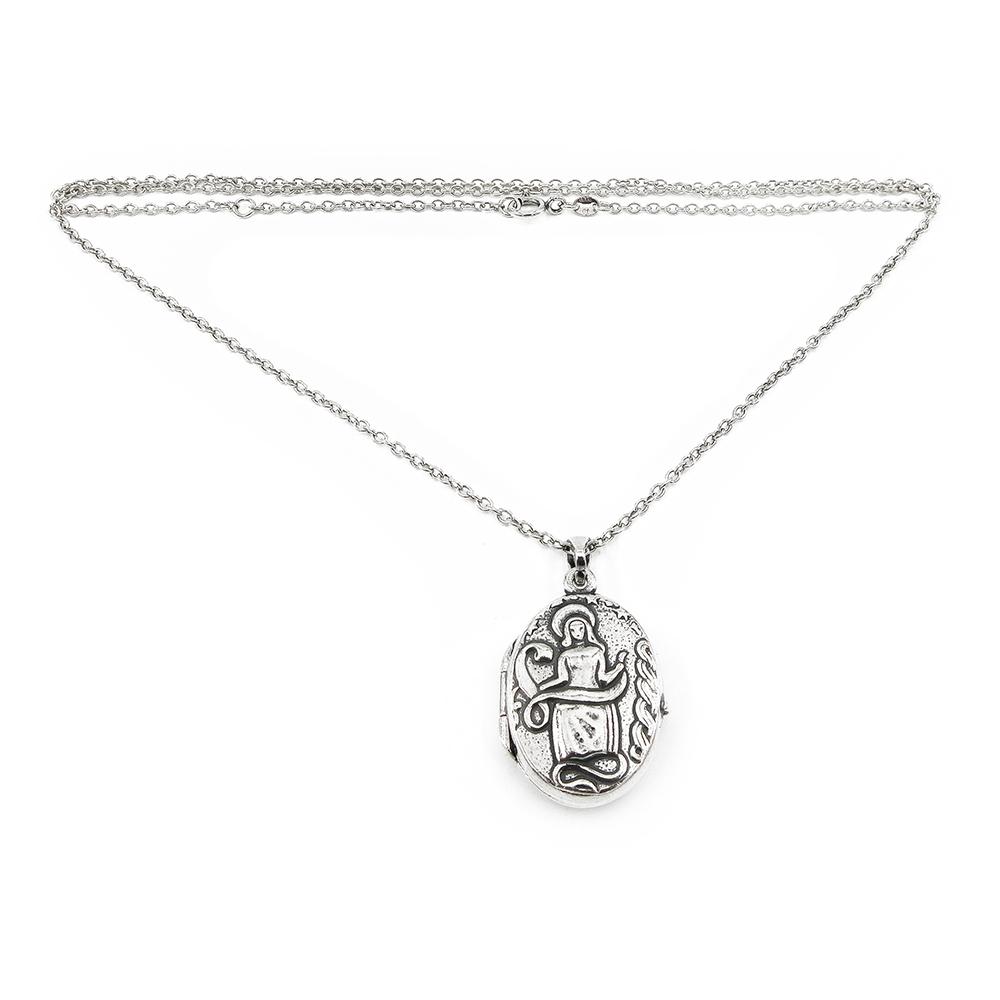 Kalevala Koru Madonna / Pohjan neito -hopeamedaljonki 65–70 cm, 2008 #0