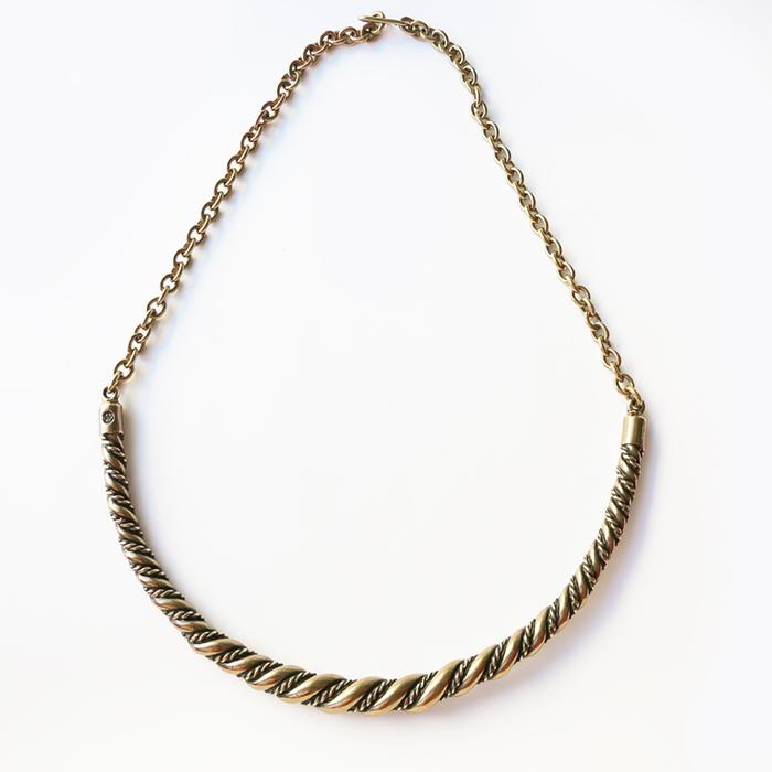 Kalevala koru Halikon Lampolan kierrekääty 47cm Pronssi #0