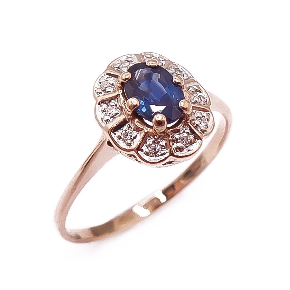 Kultainen Diana timanttisormus 0,05ct 17,5mm #0 Kultatukku.fi