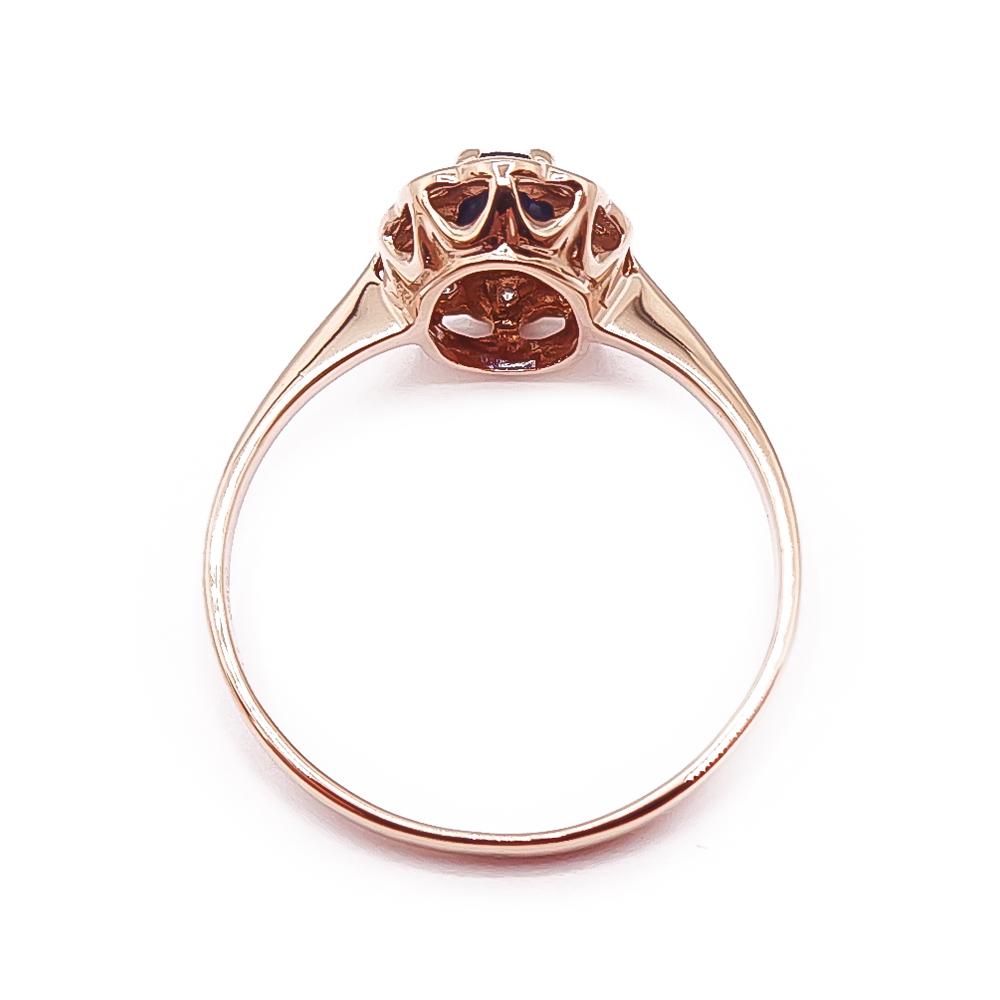 Kultainen Diana timanttisormus 0,05ct 17,5mm #2 Kultatukku.fi