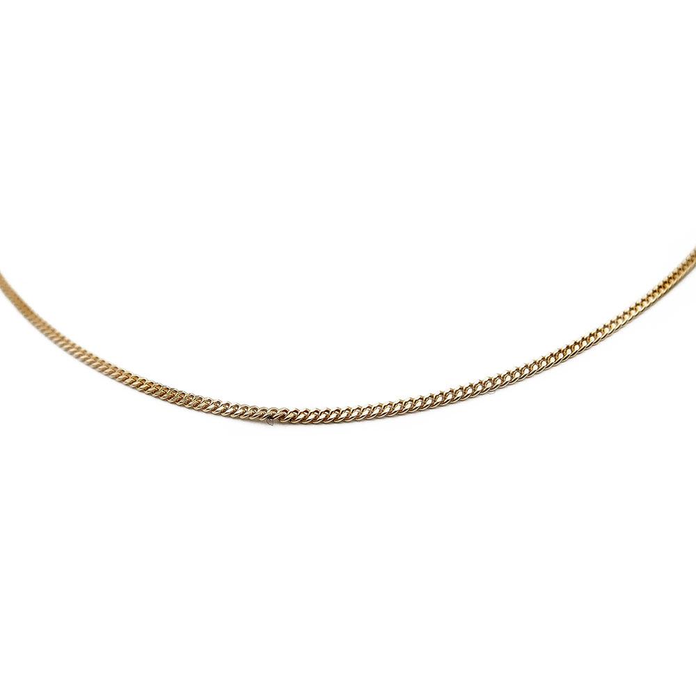 1mm panssariketju 45,5cm #1 Kultatukku.fi