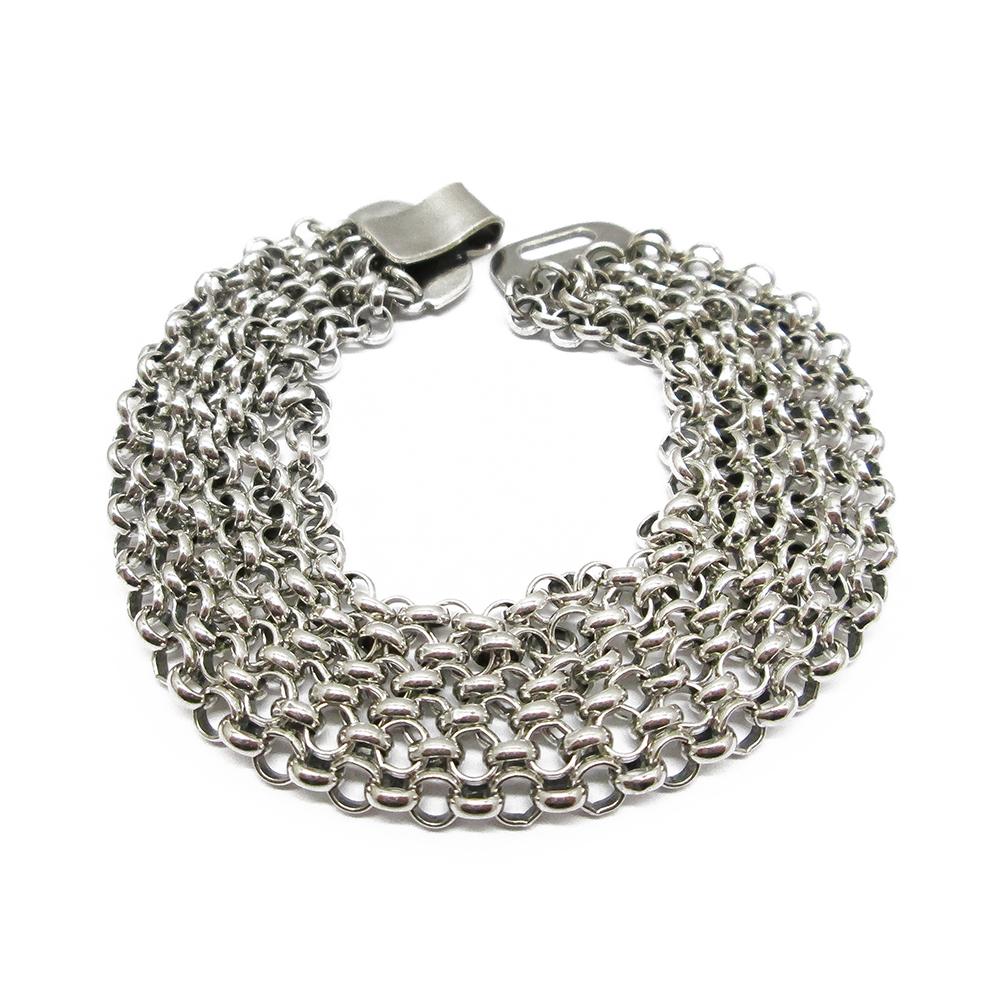 Kalevala Koru Paratiisi – Hämäläinen juhlakääty -hopearannekoru 19 cm, 1998 #0 Kultatukku.fi