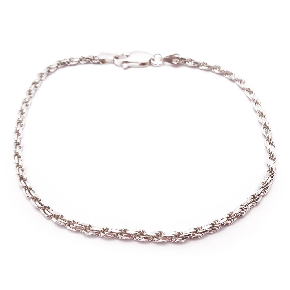 Hopeinen cordell-ranne 19cm #0 Kultatukku.fi