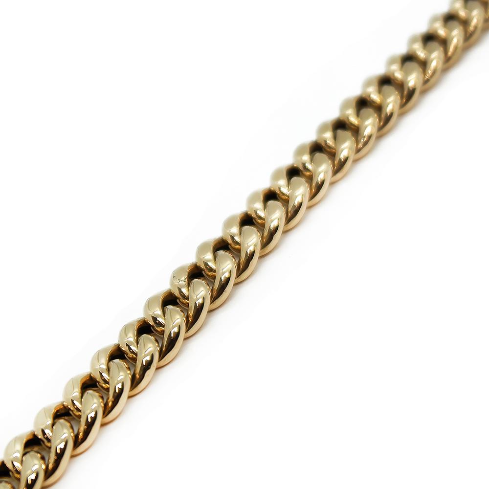 Palokan Kultaseppä 14K kultainen panssariranneketju 21 cm – 2000 #1 Kultatukku.fi