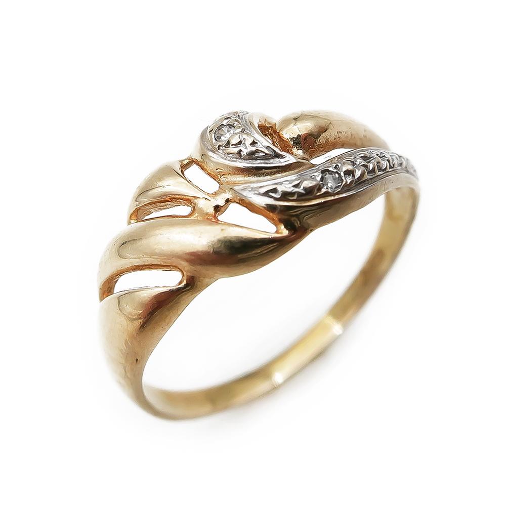 Tim. 0,01ct sormus koko 18,25 #0 Kultatukku.fi