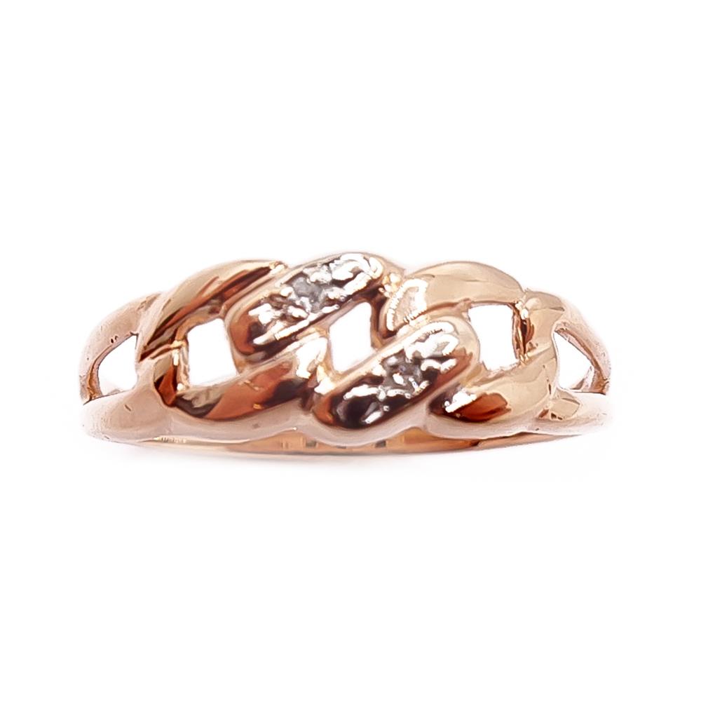 HJS timanttisormus 0,01 ct, 14K kultaa, 17,75 mm #1 Kultatukku.fi