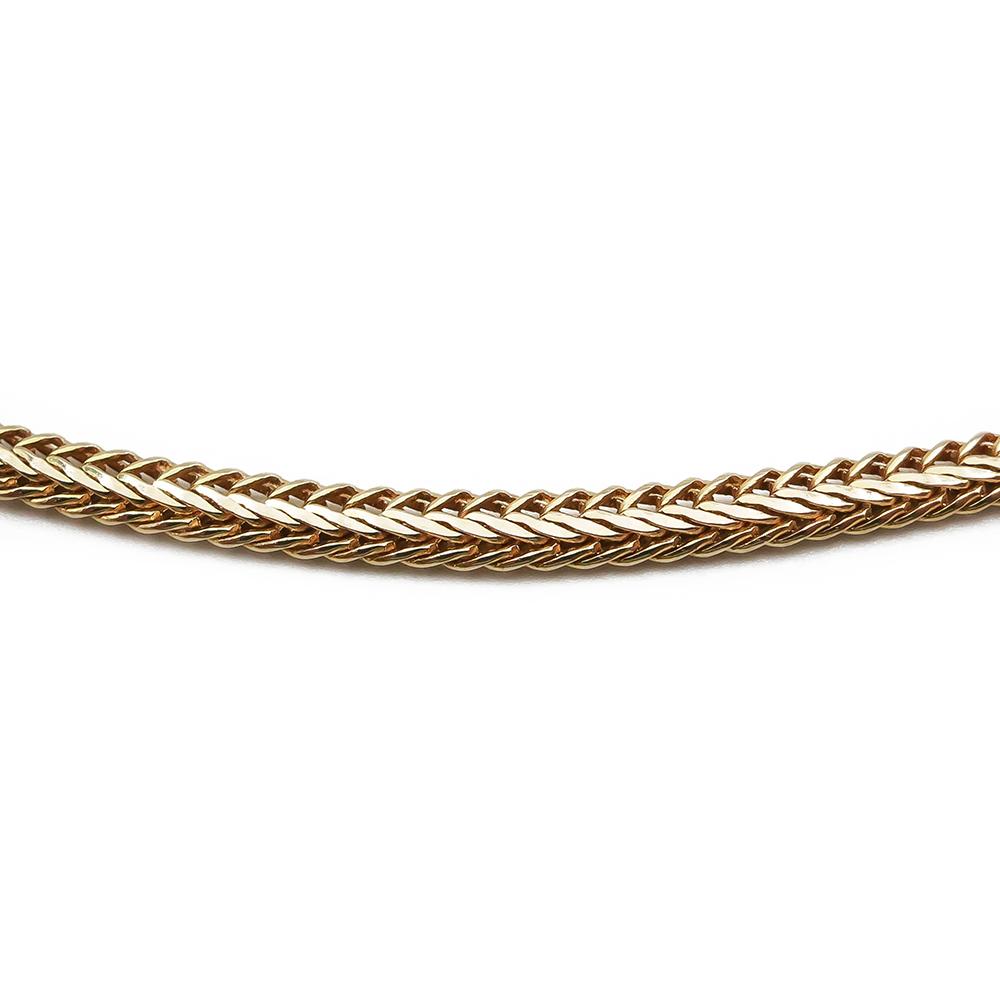 Italialainen 585-kultakaulaketju, 41 cm × 3 mm #1 Kultatukku.fi