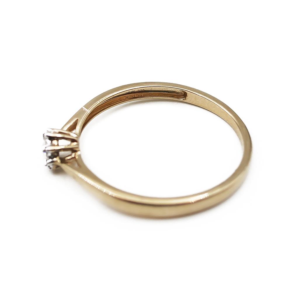 Timanttisormus 0,03ct koko 17,5 #2 Kultatukku.fi