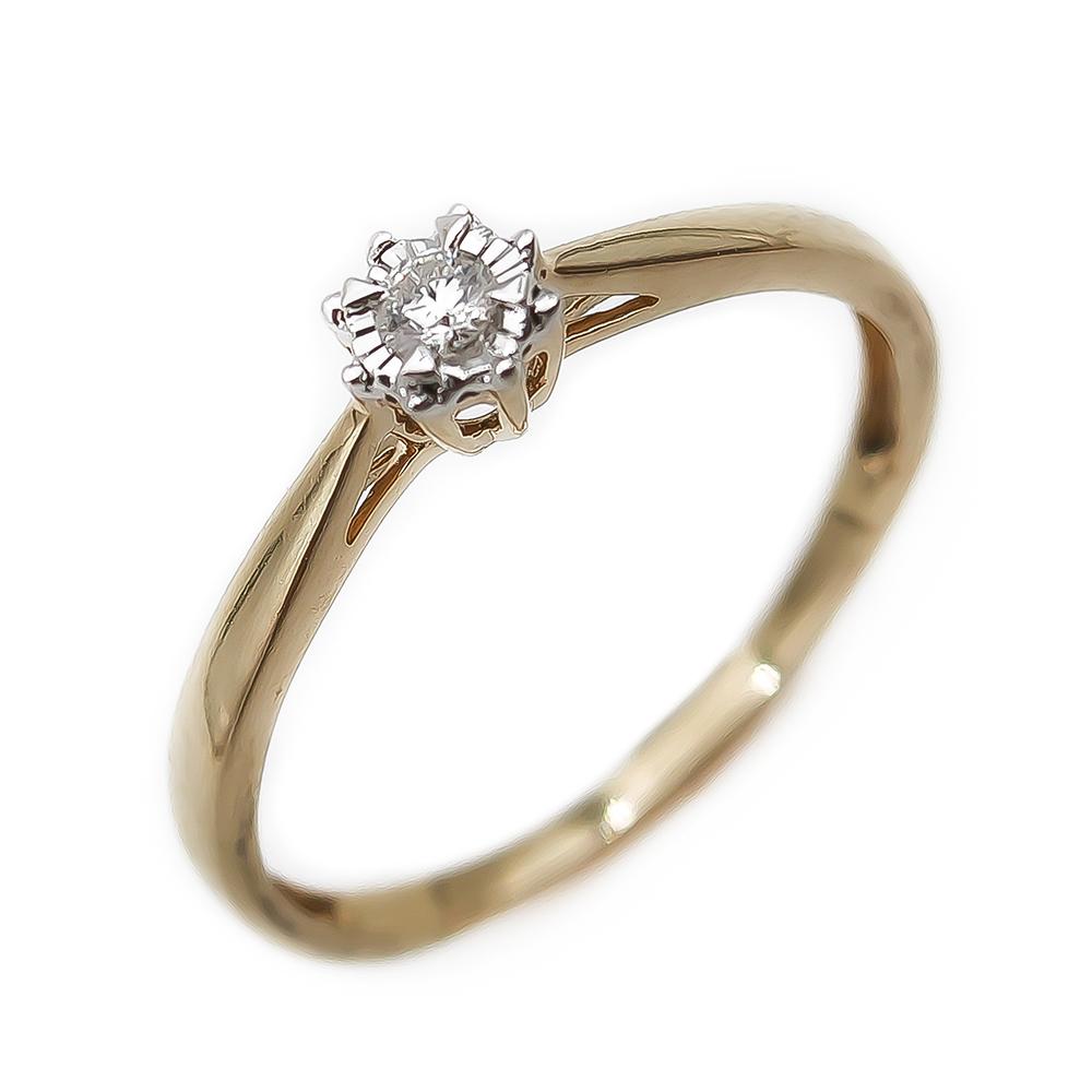 Timanttisormus 0,03ct koko 17,5 #0 Kultatukku.fi