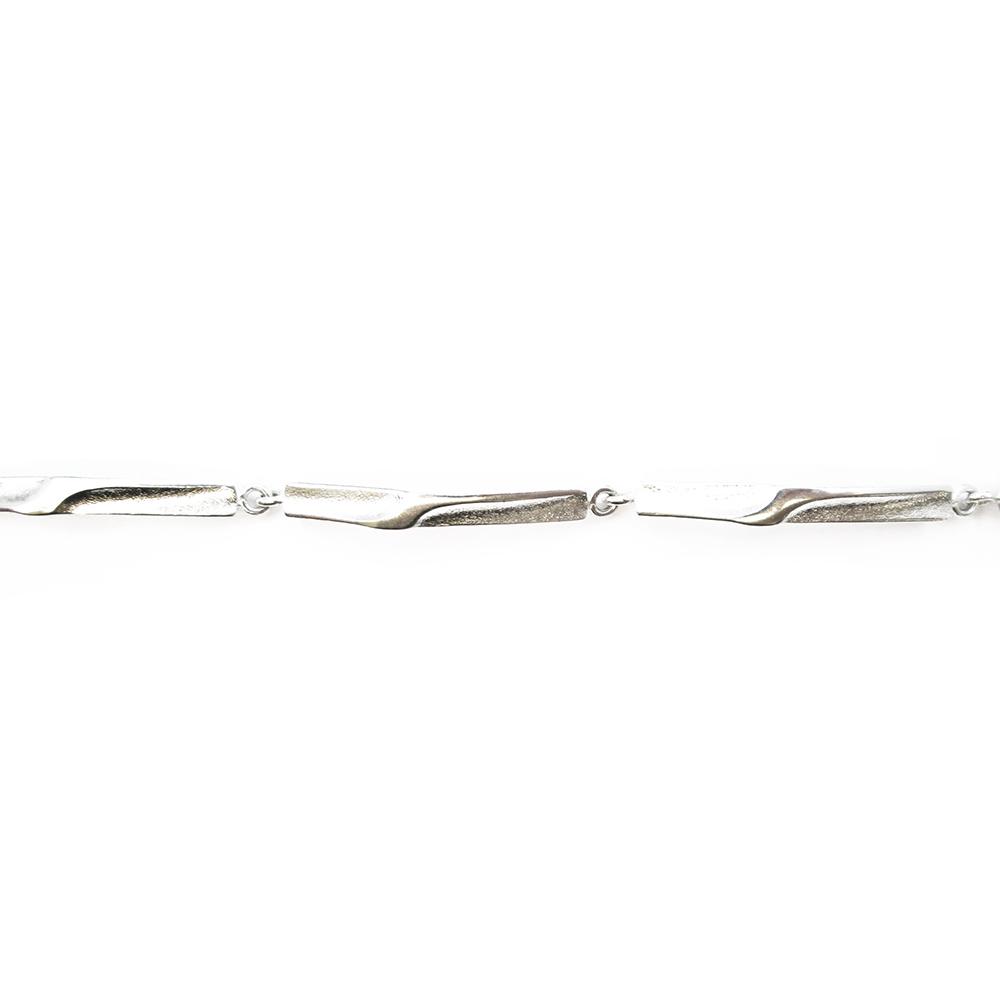 Hopeinen rannekoru Carela Jewelry Oy 19cm #2 Kultatukku.fi