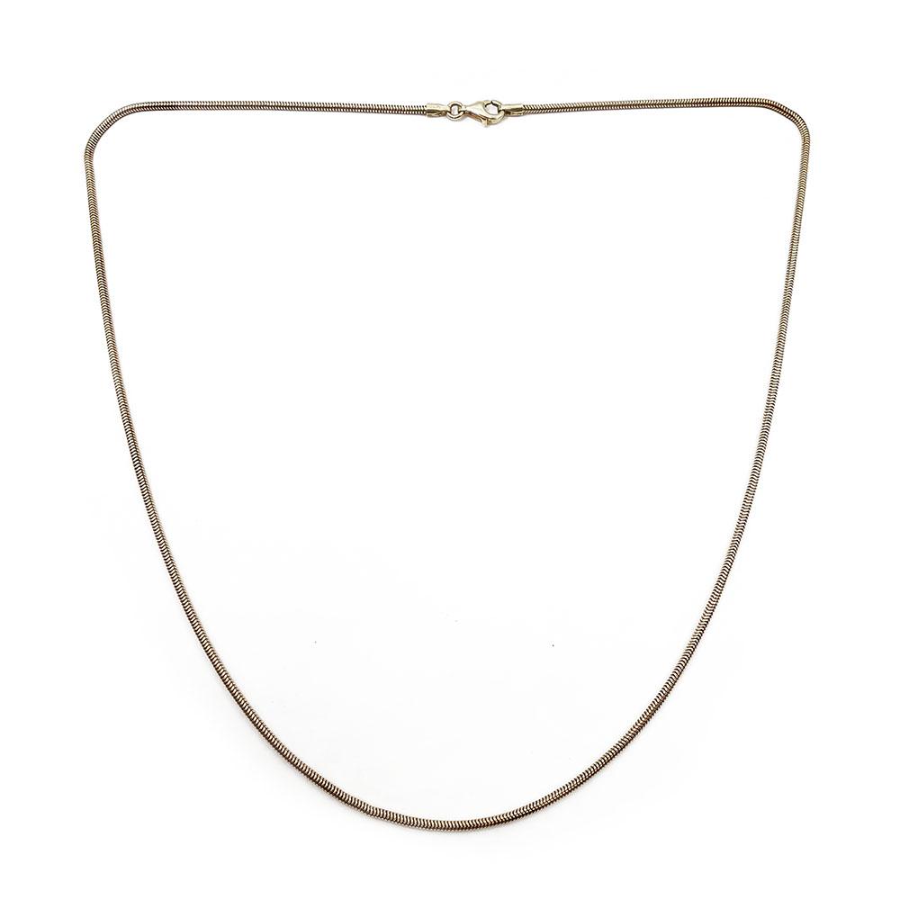 1,6mm Silkki/käärme kaulaketju 47cm #0 Kultatukku.fi