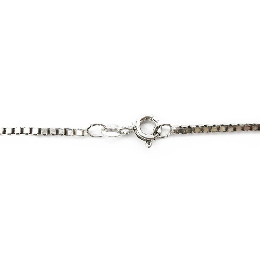 Hopeinen venetsiaketju 44,5cm #2 Kultatukku.fi