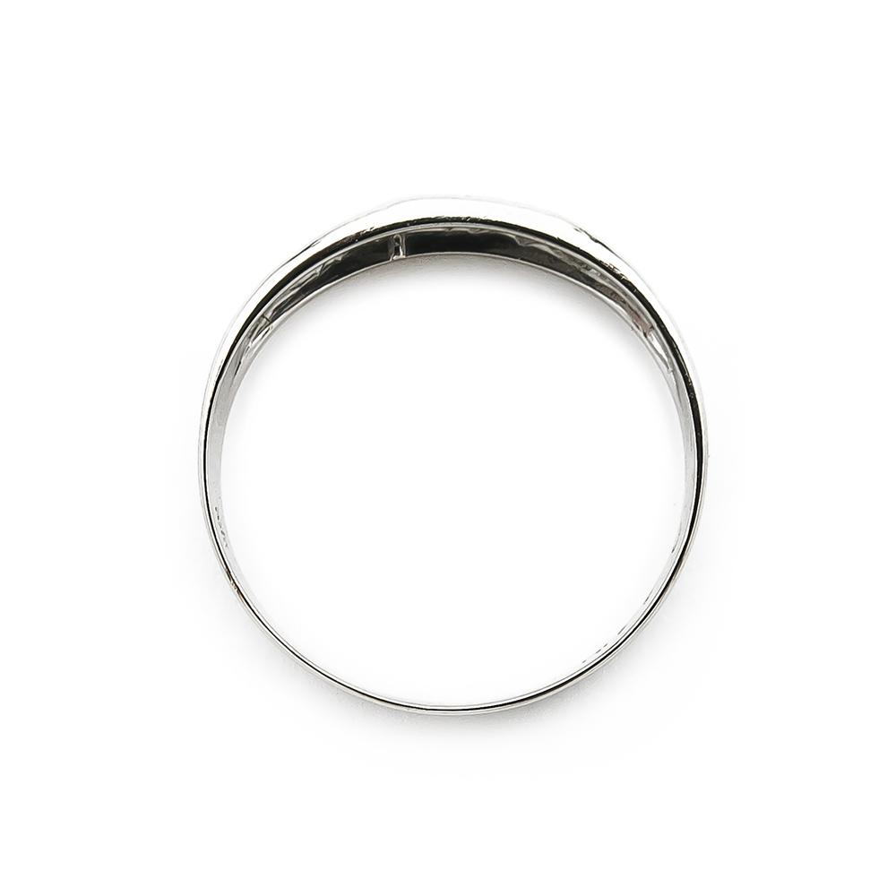 valkokultainen timanttisormus 0,005ct 16,5mm #2 Kultatukku.fi