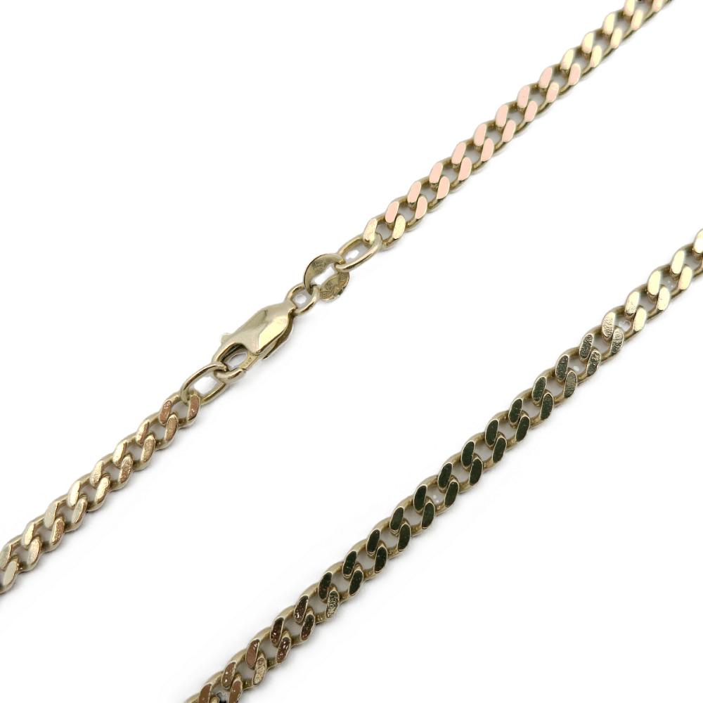 Kultainen panssariketju 3,20mm 46cm #1 Kultatukku.fi