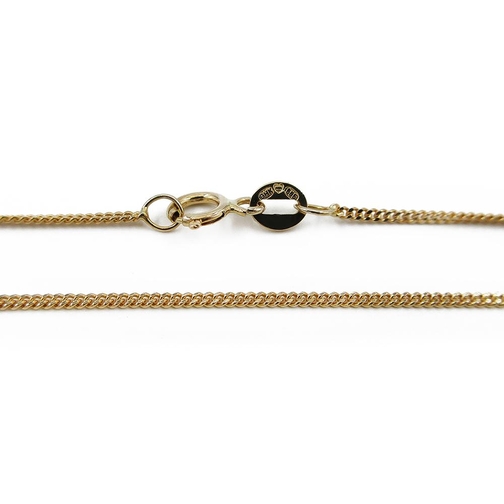 Kultainen panssaririipusketju 1,23mm 45cm Golden Heart Korut Oy #1 Kultatukku.fi