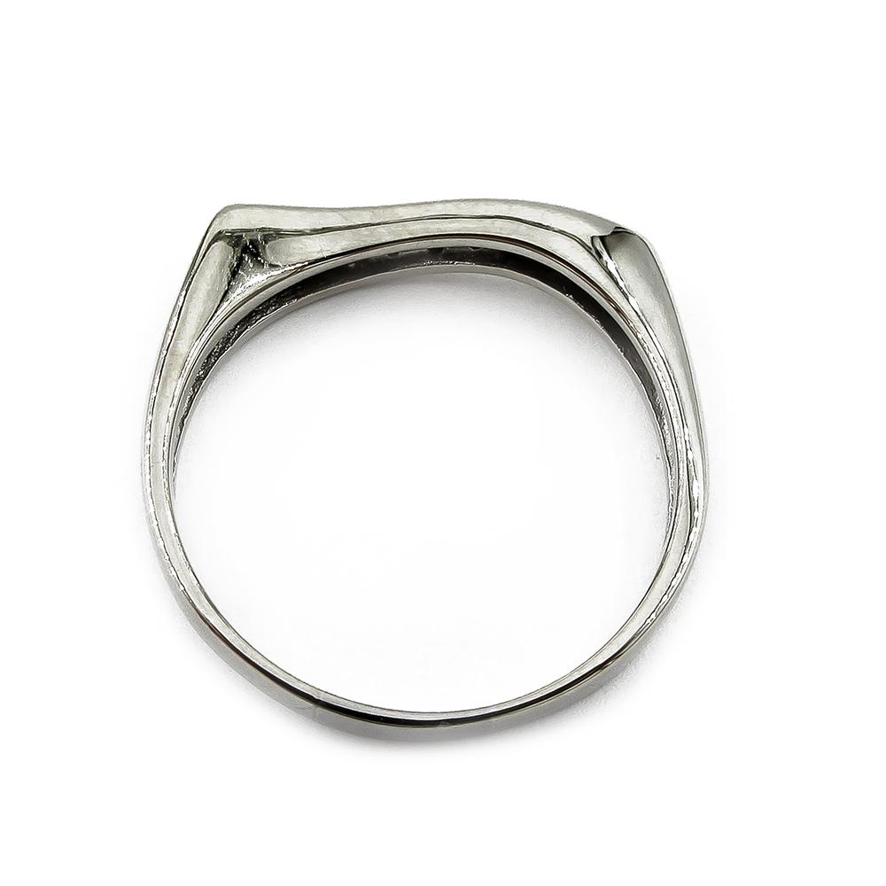 Valkokultainen timanttirivisormus 9kpl yht.0,045ct 18.25 Oy Osk. Lindroos Ab #2 Kultatukku.fi