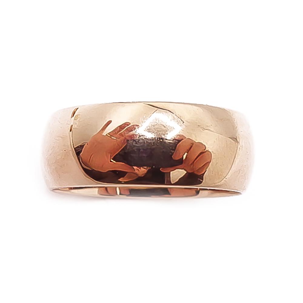 Kulta- ja Hopeatuote Oy leveä 14K kultakihlasormus 16 mm, 2003 #1 Kultatukku.fi
