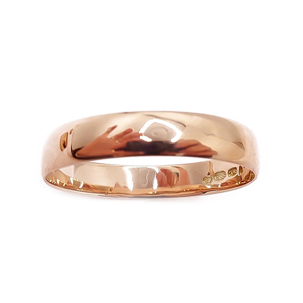 Ajan Kello 14K kultainen kihlasormus 23,25 mm, leveys 4,5 mm – 2002 #1 Kultatukku.fi