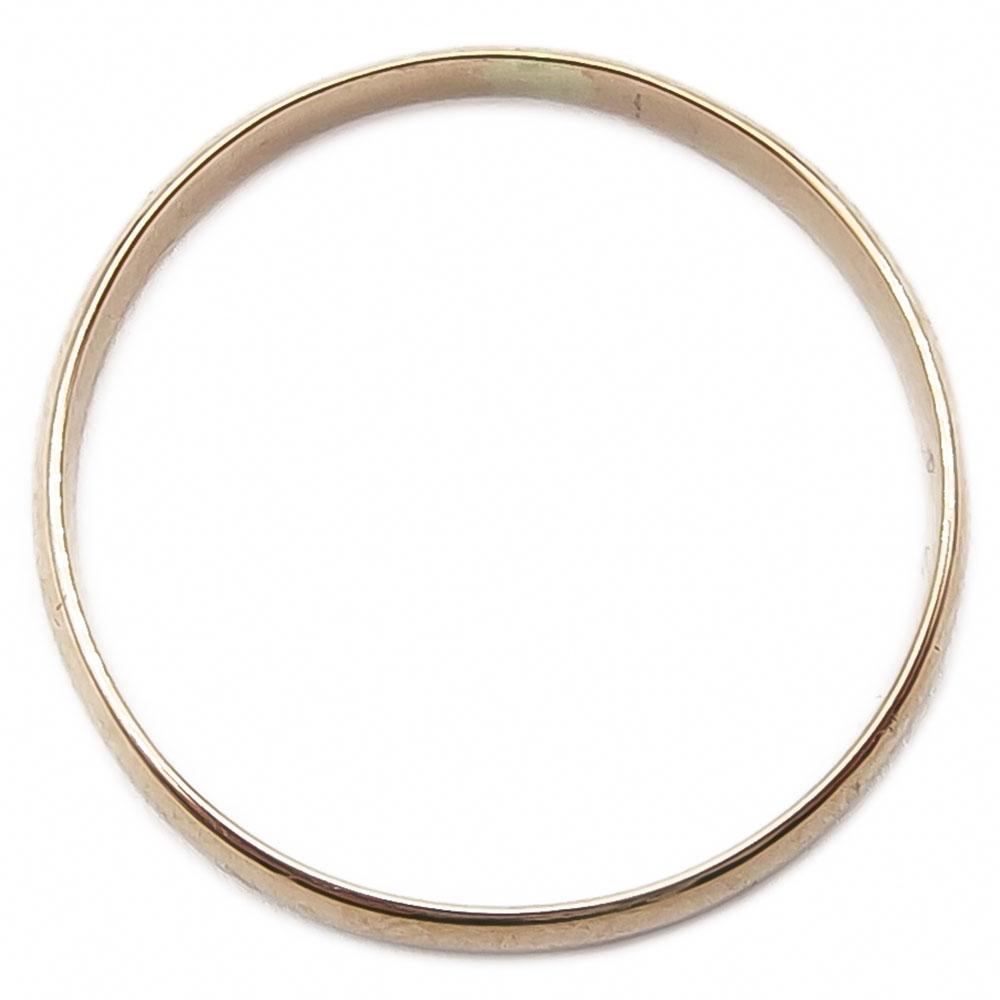 Kultakumppanit Oy 14K kultainen kihlasormus 20 mm, 2 mm, 2001 #1 Kultatukku.fi
