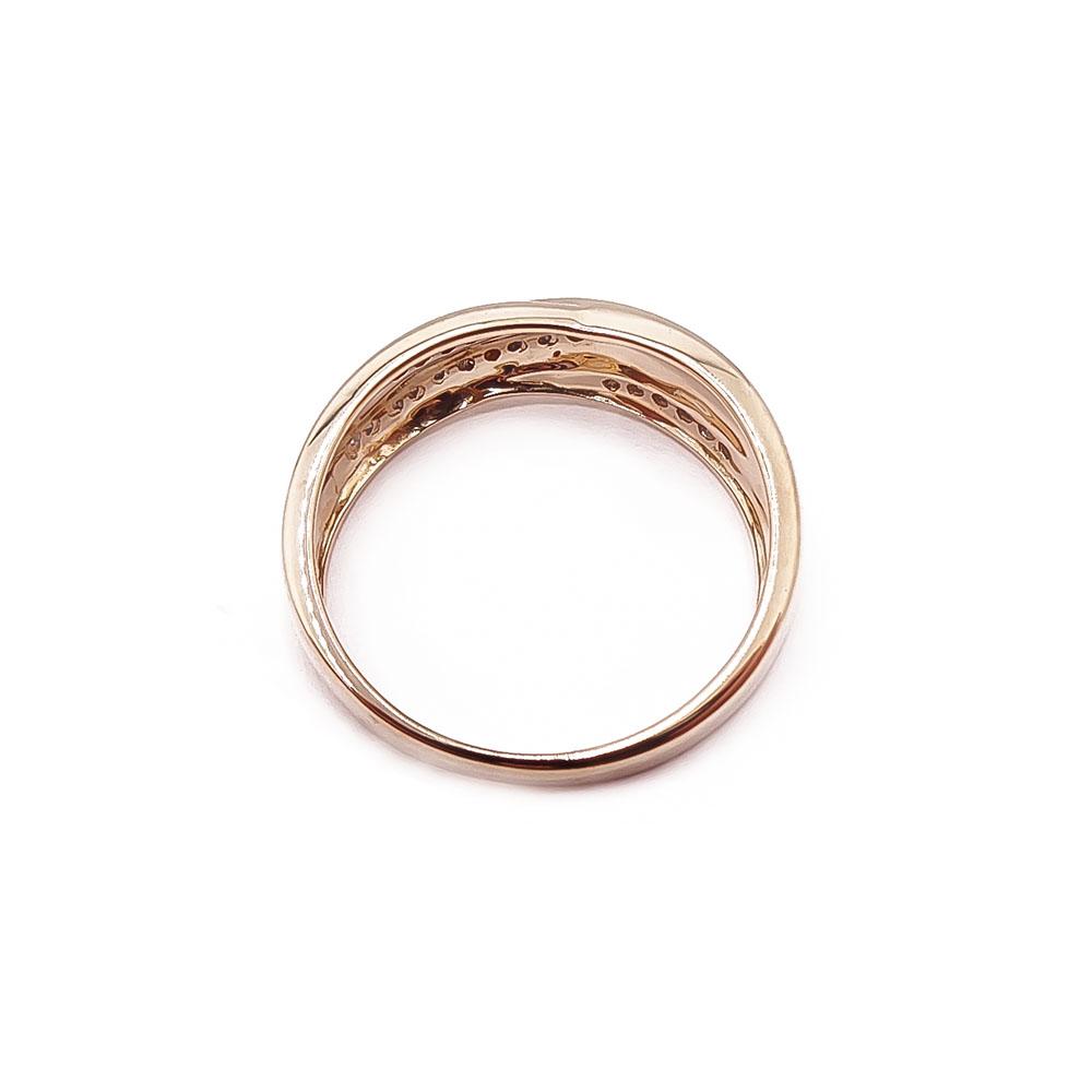 Kultainen timanttisormus 0,15 ct, 585-kulta, 17,75 mm #2 Kultatukku.fi