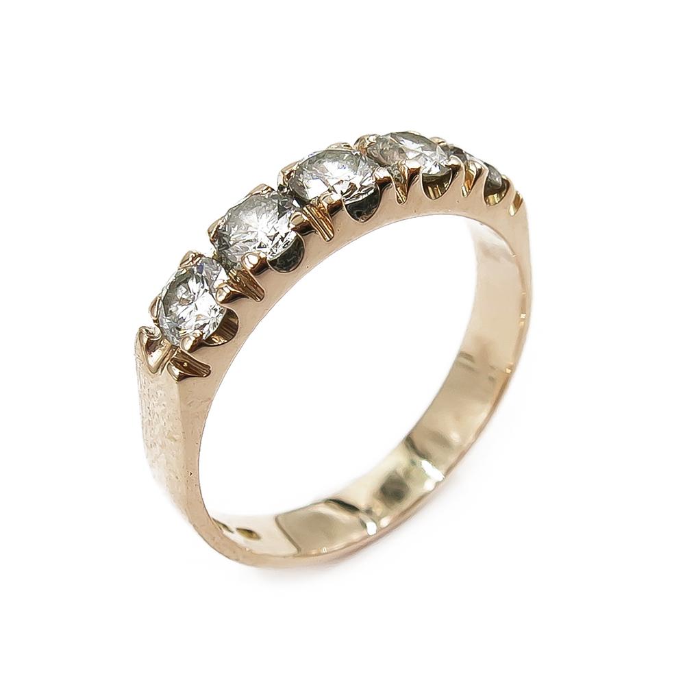 Brilliant Star timanttisormus 1.0ct 18,5mm #0 Kultatukku.fi