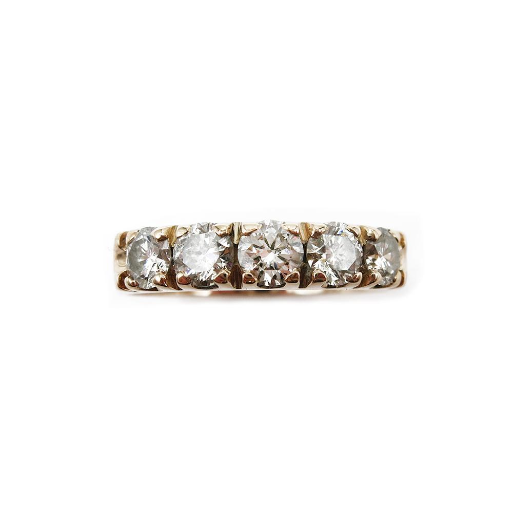 Brilliant Star timanttisormus 1.0ct 18,5mm #2 Kultatukku.fi