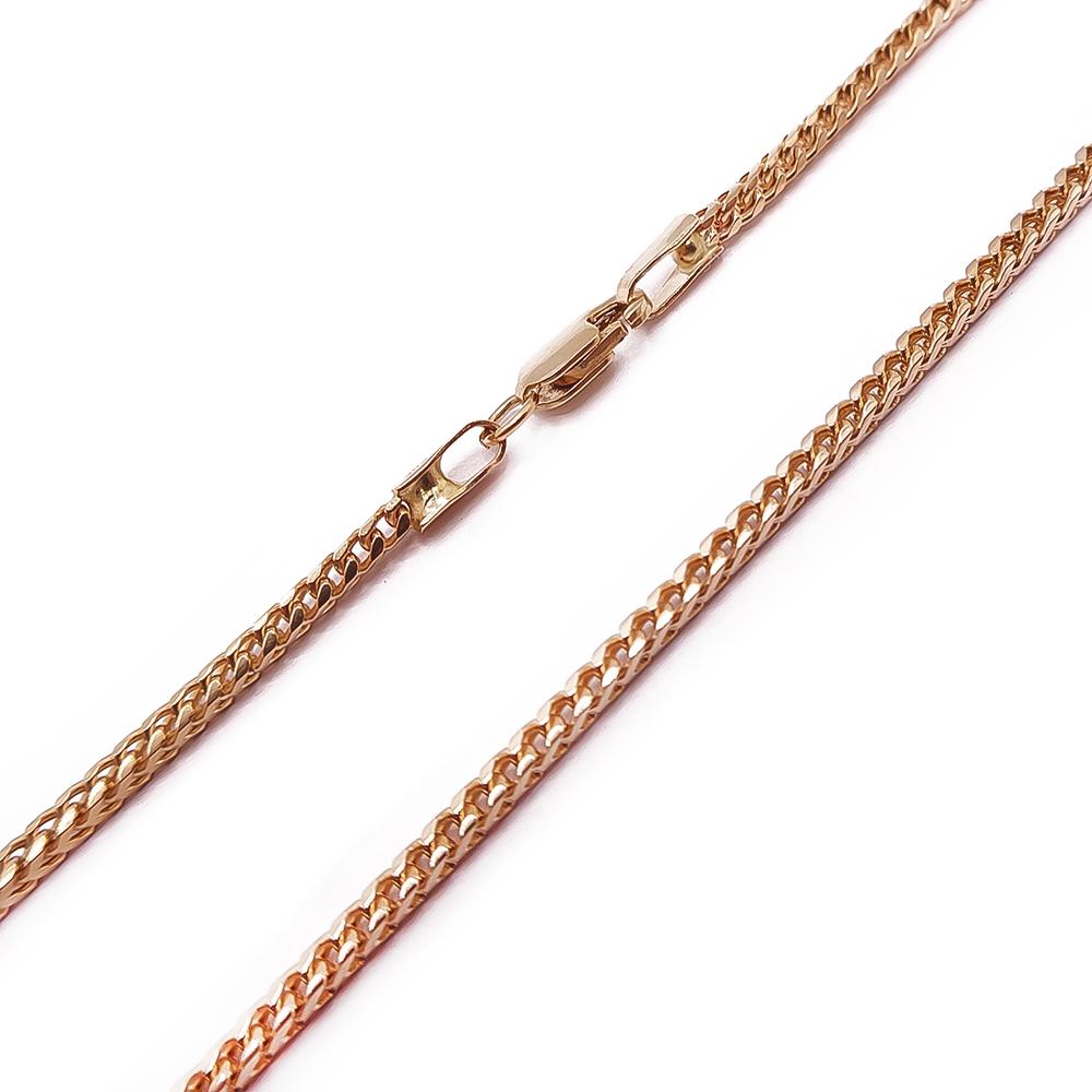 Kulta-Mäki neliömäinen panssarikaulaketju 585-kultaa, 45,5 cm x 2 mm #1 Kultatukku.fi
