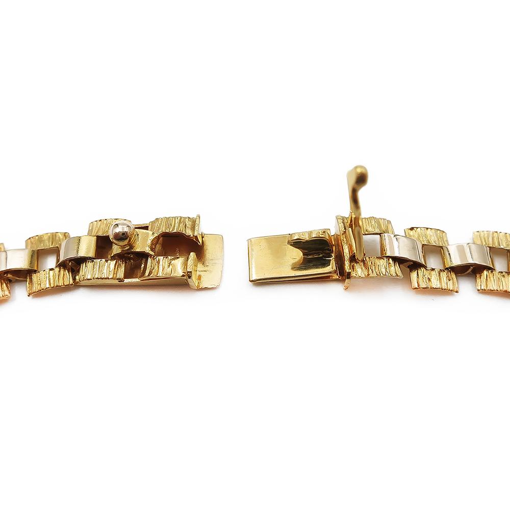 5,6mm Tiilimuuri palarannekoru 18,5cm v.-68 #1 Kultatukku.fi