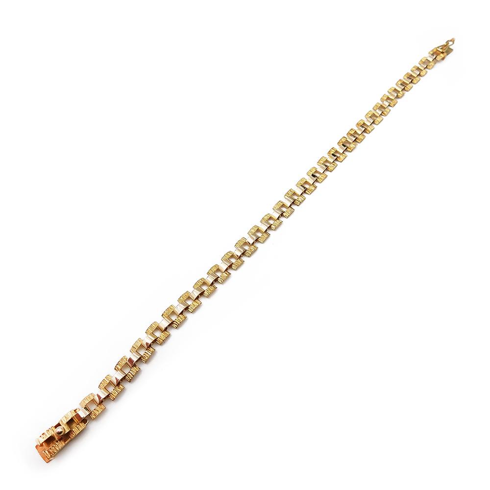 5,6mm Tiilimuuri palarannekoru 18,5cm v.-68 #2 Kultatukku.fi