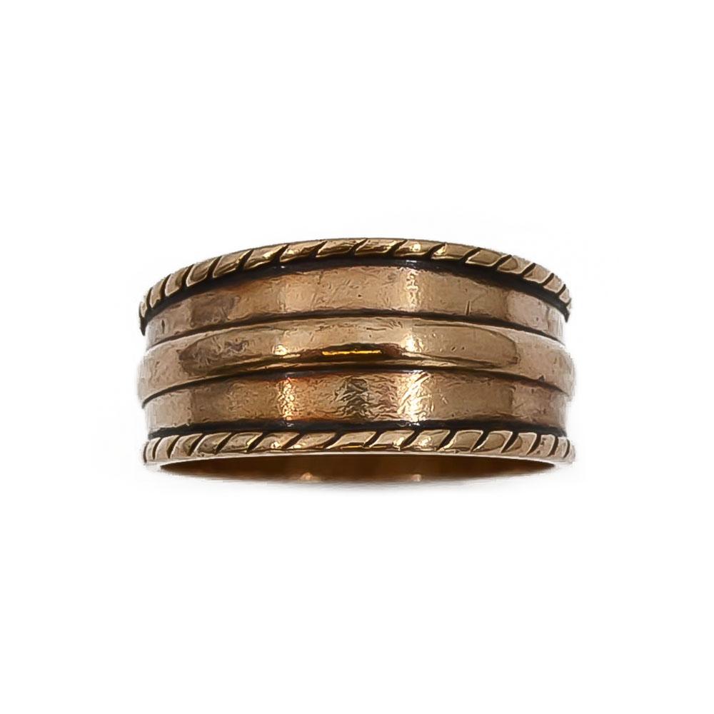 Kalevala Korun pronssinen Karjaan sormus 17,75mm #1 Kultatukku.fi
