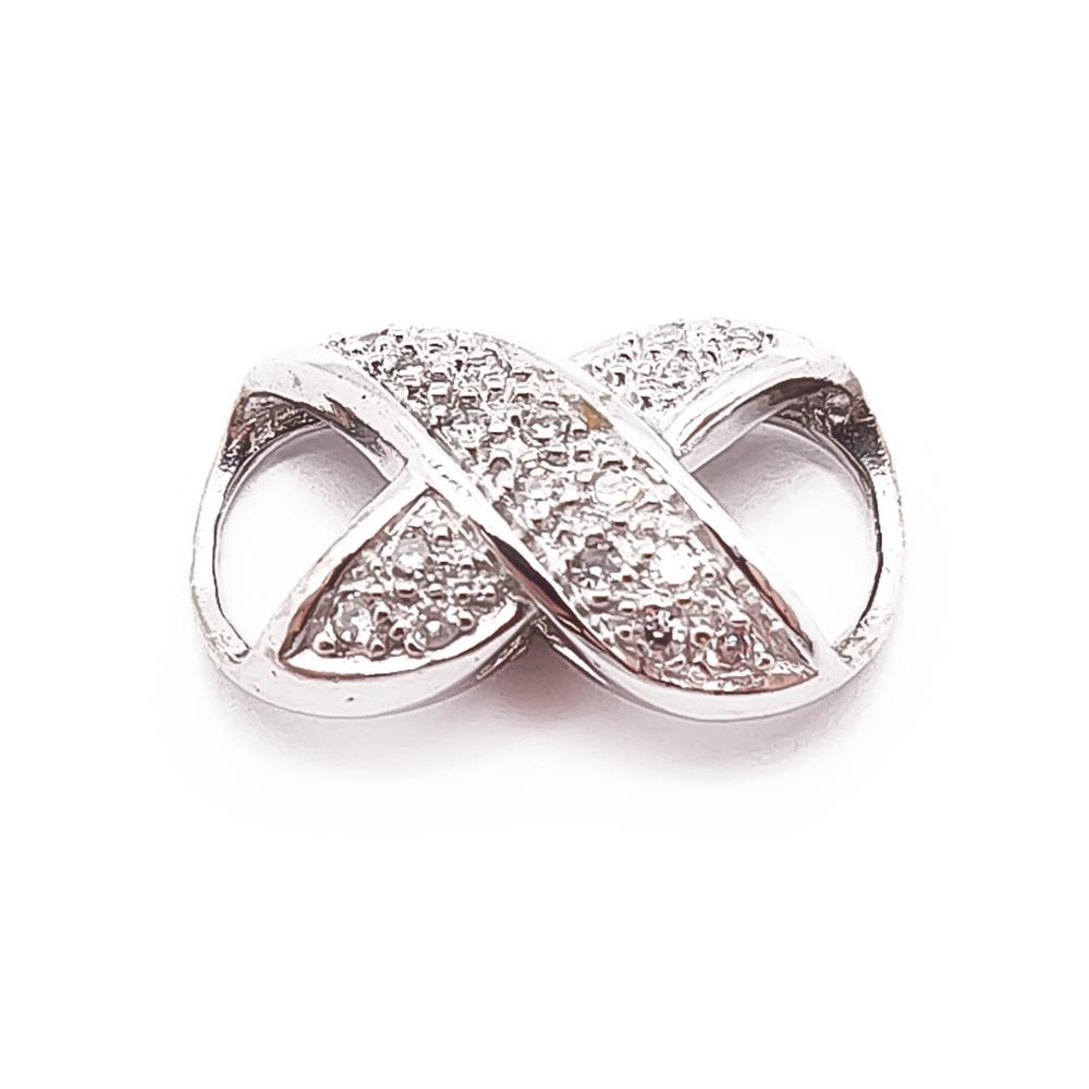Valkokultainen timanttiriipus 18x0,005ct #0 Kultatukku.fi