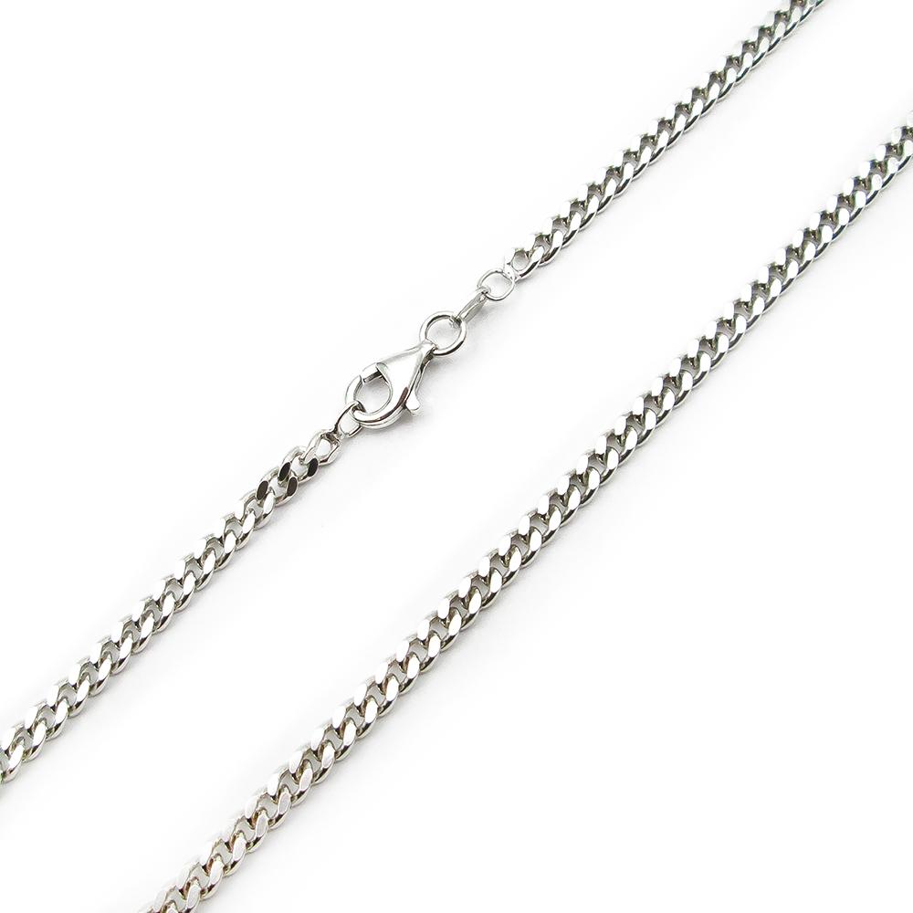 Hopeinen panssariketju 51cm #1 Kultatukku.fi