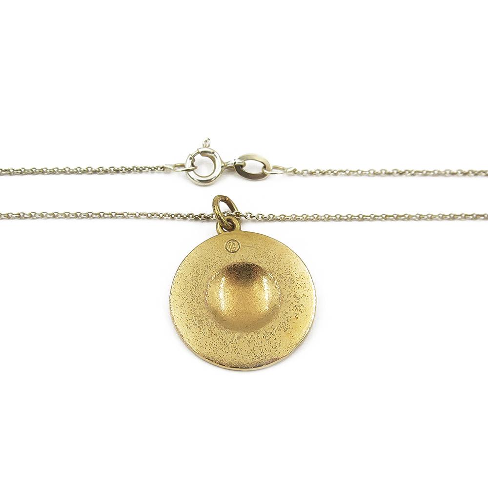 Kalevala Koru Amuletti riipus Aurinkoleijona 42/48/53cm, pronssi #2 Kultatukku.fi