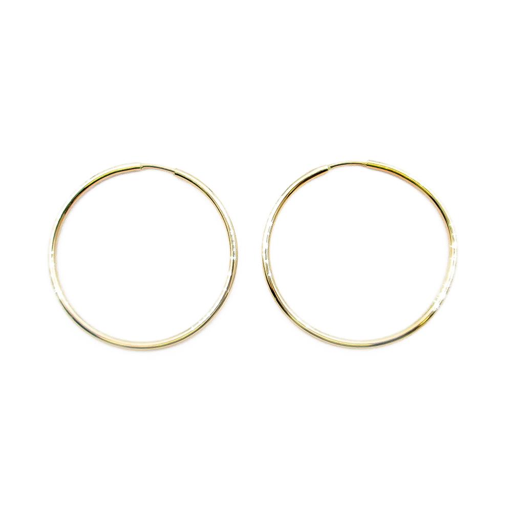 Kultaiset putkirenkaat 1,8 x 36mm #1 Kultatukku.fi