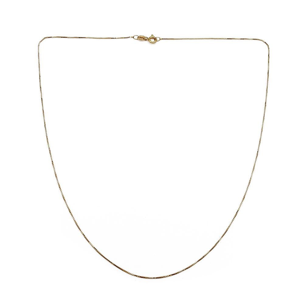0,6mm Venetsiaketju 42cm #0 Kultatukku.fi