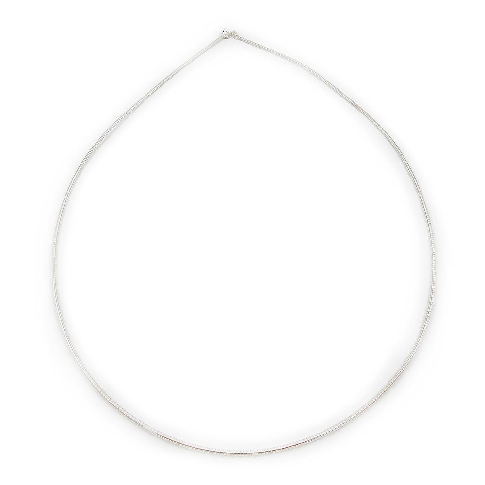 Hopeinen omegapanta 1.6mm 60cm HLA #0 Kultatukku.fi