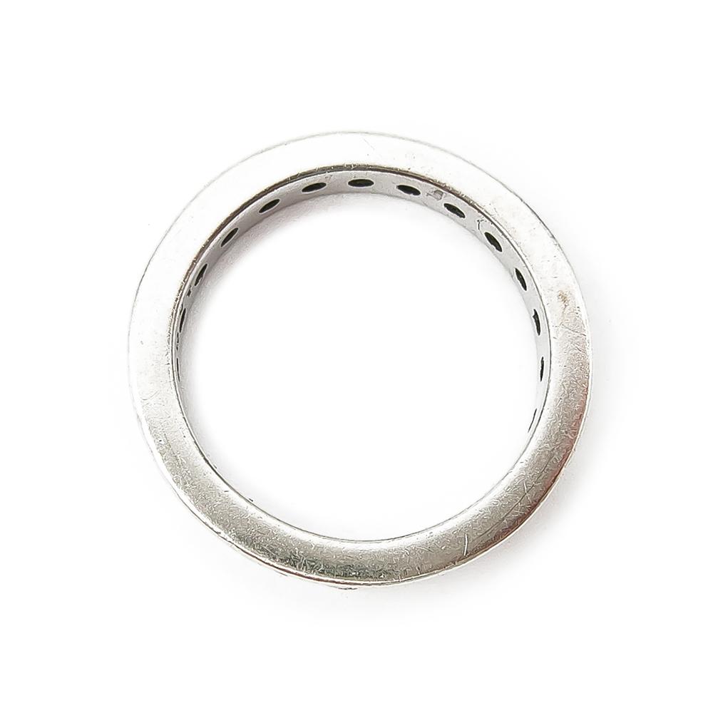 Allianssi sormus kirkkain kivin 16,5mm #2 Kultatukku.fi