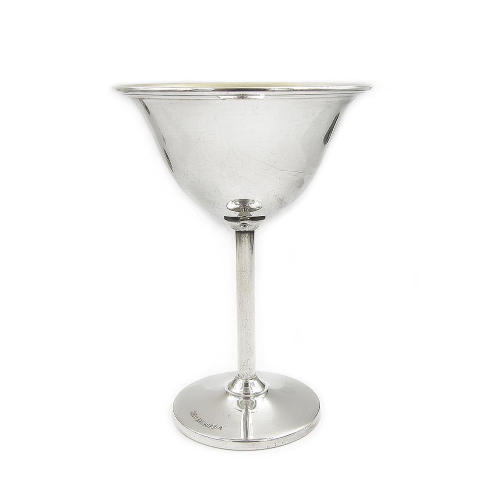 Auran Kultaseppä hopeiset cocktailmaljat 6 kpl, 830, 9 cm, 1977 #3 Kultatukku.fi
