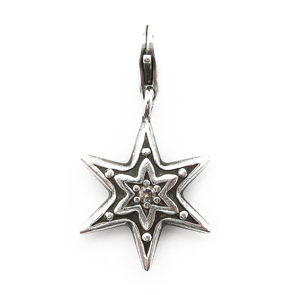 Thomas Sabo Charm Club -Tähtihela kirkkain kivin #0 Kultatukku.fi