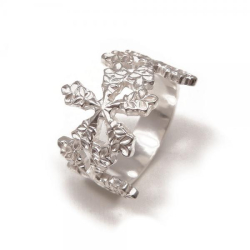 Tuotekuva Lumihiutale-sormus 16.0mm hopea Kalevala Koru