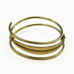 Tuotekuva Kainuu-aihe rannekoru halk. 66mm pronssi Kalevala Koru