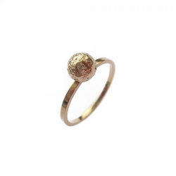 Tuotekuva 14K pallosormus koko 16,5