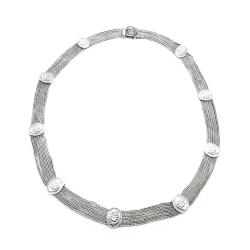 Tuotekuva Hopeinen kaulakoru 44cm lev. 11mm