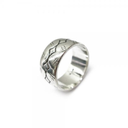 Tuotekuva Kalevala Koru Suomuhauki-sormus halk.20+