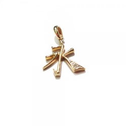 Tuotekuva Kultainen Kiinalainen-merkki riipus, timantilla 0.005ct. Vesi