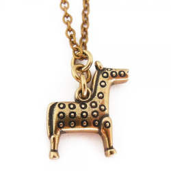 Tuotekuva Kalevala Koru Runoratsu riipus 38-42cm, pronssi