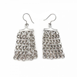 Tuotekuva Hämäläinen juhlakääty korvakorut hopea Kalevala Koru