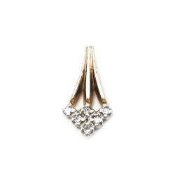 Tuotekuva 18k timantti riipus 0,06ct