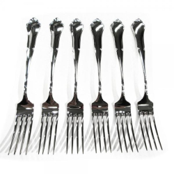 Tuotekuva Kultakeskuksen Chippendale haarukat ja veitset v.-90