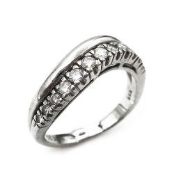 Tuotekuva Vk Aaltoileva rivitimanttisormus 0,24ct koko 16